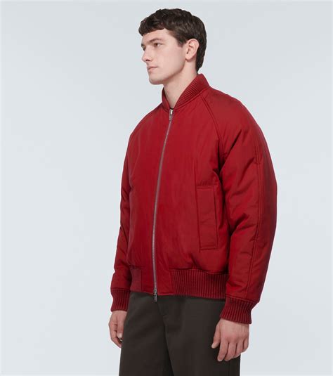 mens short burberry zip jacket|burberry wool blend bomber jacket.